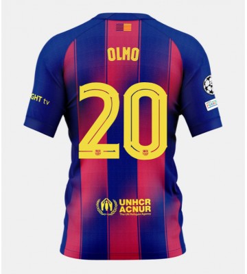 Barcelona Dani Olmo #20 Replik Heimtrikot 2025-26 Kurzarm